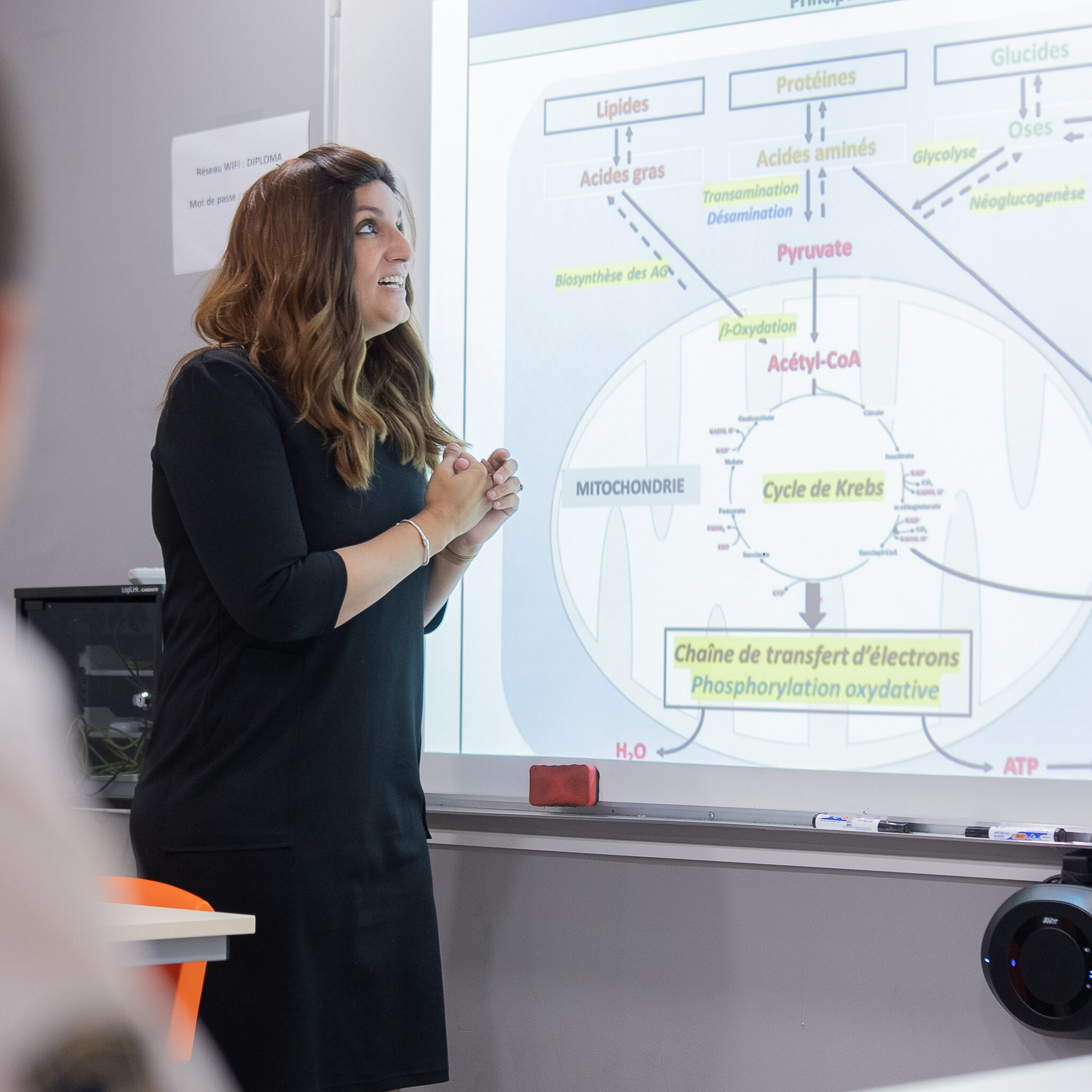 cours de bio à diploma santé